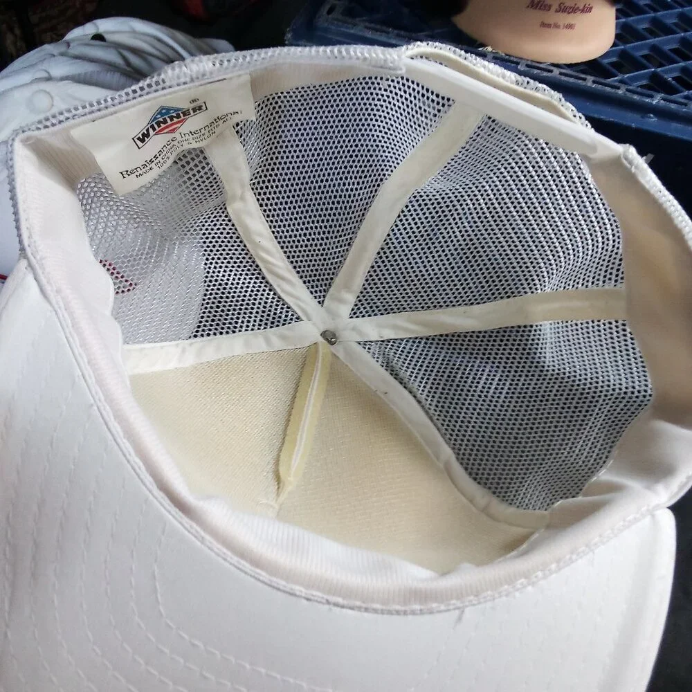 Deadstock Vintage John Wayne Marina Rope Snap Trucker Hat Cap